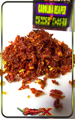 Carolina Reaper pepper FLAKES