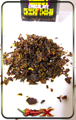 Chocolate Ghost pepper FLAKES